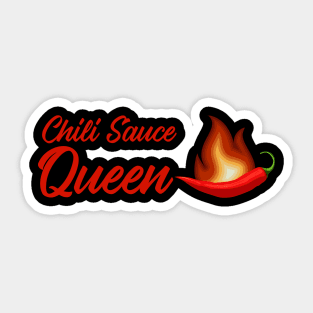 Chili sauce queen Sticker